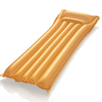 Bestway 44044 pool/beach float Gold Floating mattress Vinyl.