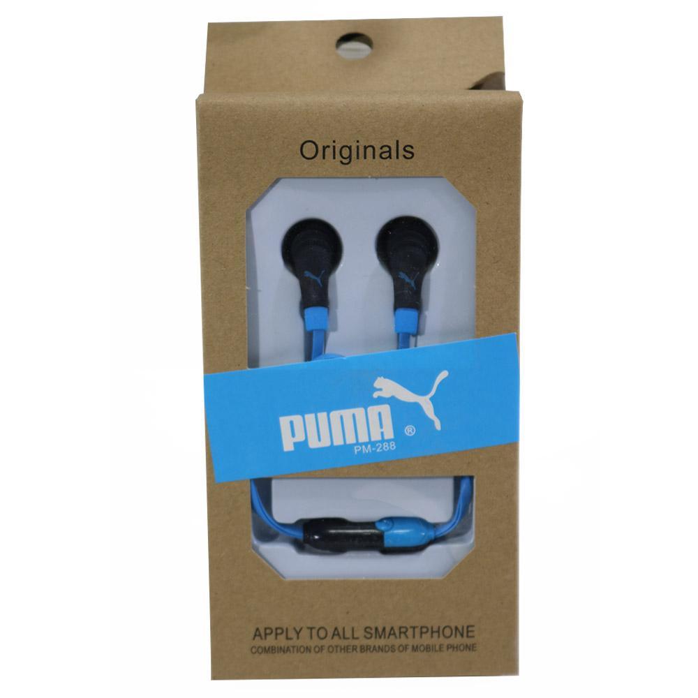 Puma Earphones Super Bass Blue Phone Acce