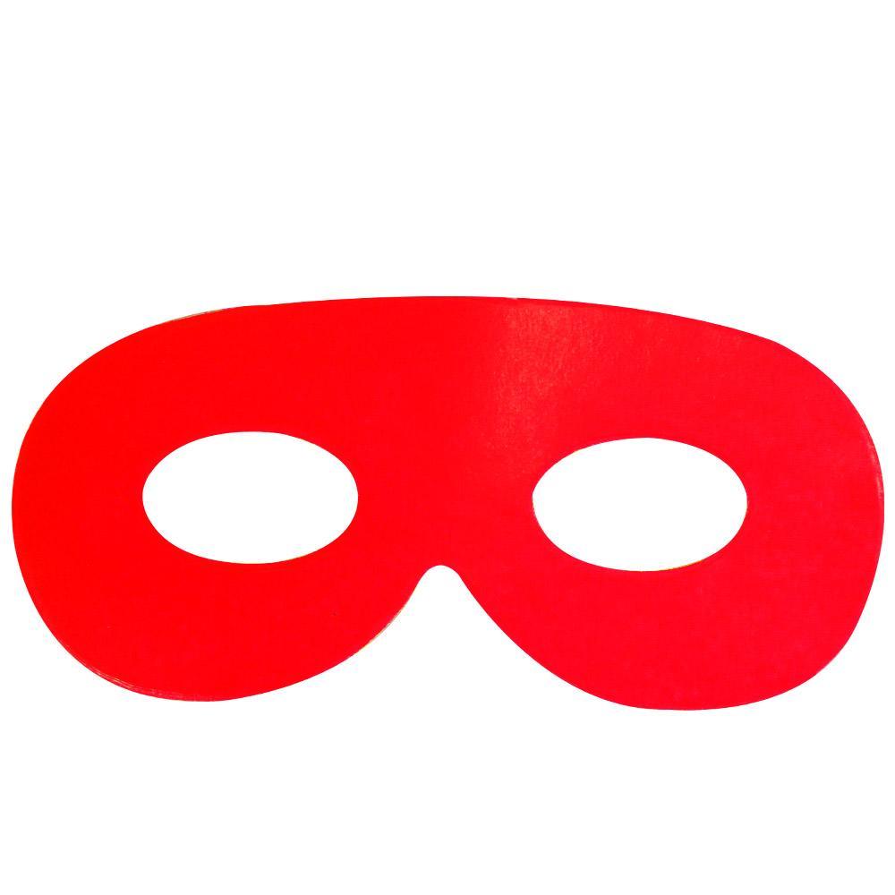 Birthday Colored Masks ( 10 Pcs) / I-35 Red Birthday & Party Supplies