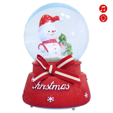 Christmas Crystal Ball Snow 12 Cm.