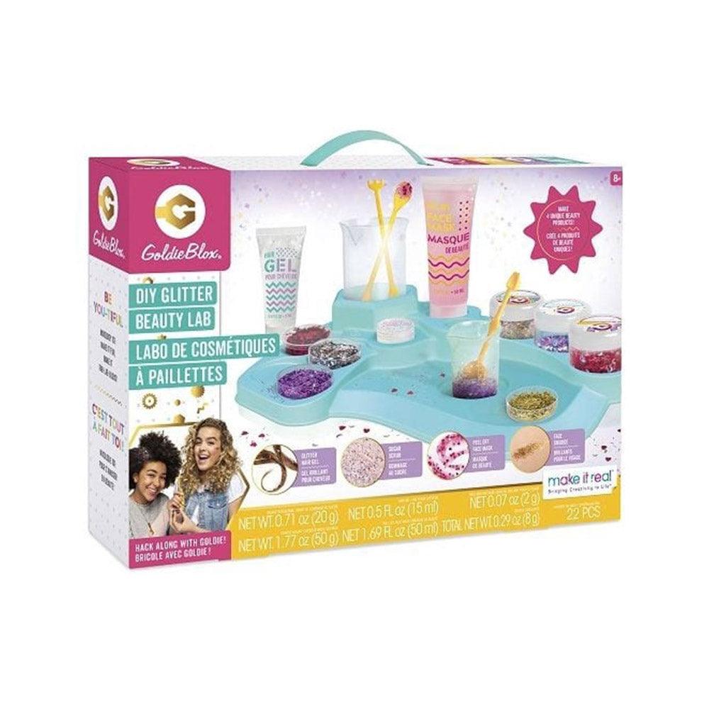 Make It Real  GlodieBox 5 in 1 Glitter Spa Kit - Karout Online -Karout Online Shopping In lebanon - Karout Express Delivery 