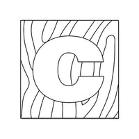 Stephen Joseph Alphabet Craft Canvas