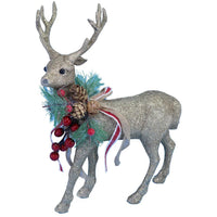 Glittery Christmas Foam Standing Gazelle.