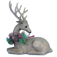 Glittery Christmas Foam Sitting Gazelle.