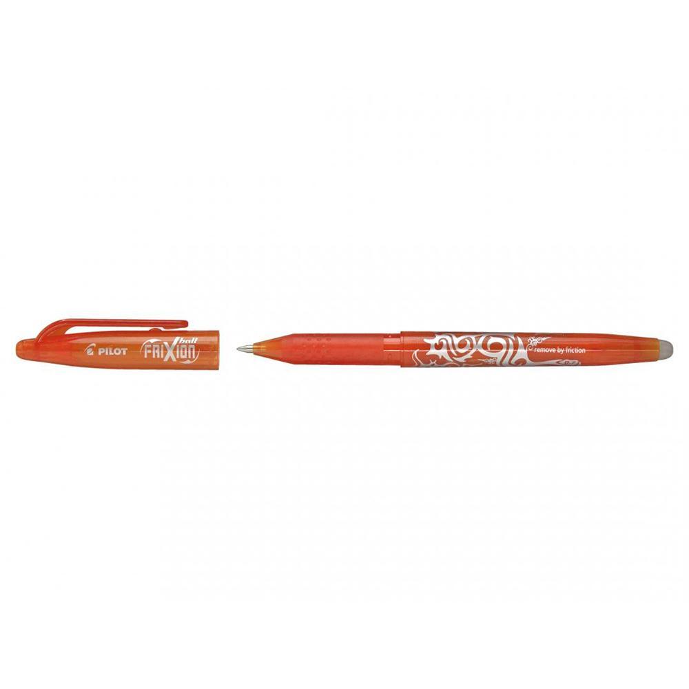 Pilot FriXion 0.7 mm Erasable Roller Ball Pen Orange.