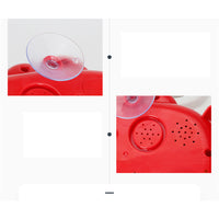 Cute Crab Bubble Machine Automatic Blowing Bubble With Music Baby Bath Funny / 860005