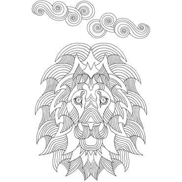 Pegasus Mini Adult Colouring Pad - Animals