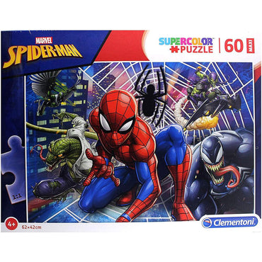 Clementoni Super color Puzzle Spiderman - Karout Online -Karout Online Shopping In lebanon - Karout Express Delivery 
