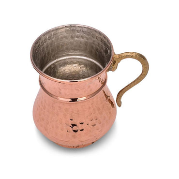 Turkish Ayran Copper Cup - Karout Online -Karout Online Shopping In lebanon - Karout Express Delivery 