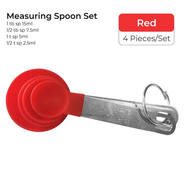 Stainless Steel Pp Measuring Cups Spoons Kitchen Baking Cooking Tools Set 4 pcs