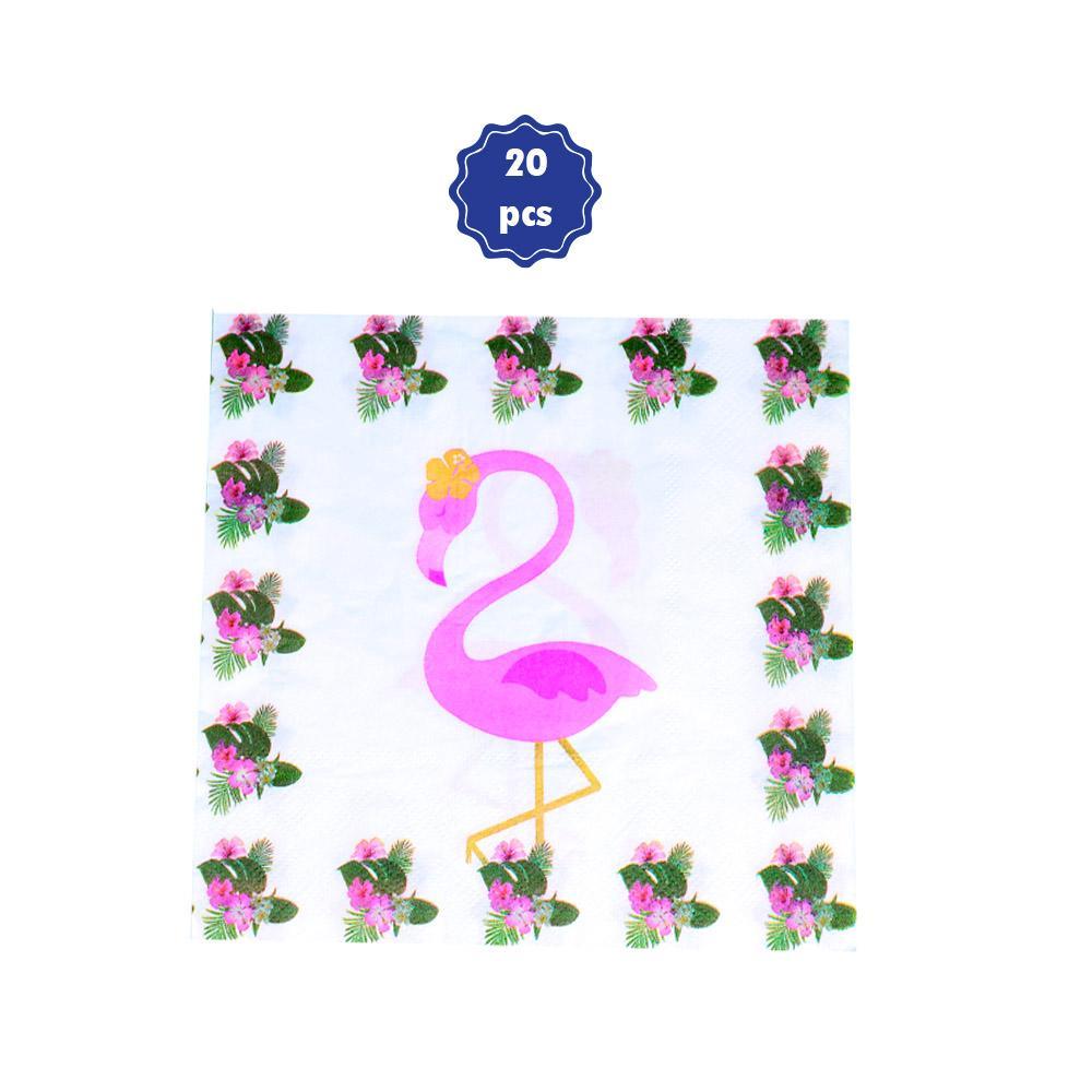 Tropical Flamingo- Napkins (20 pcs).