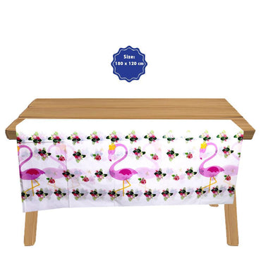 Tropical Flamingo- Table Cover (180 x 120 cm ).