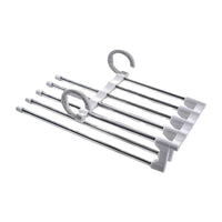 Multifunctional Wardrobe 5 Layers Pants Storage Rack Hangers Holders / 502624/602111 / KN-366
