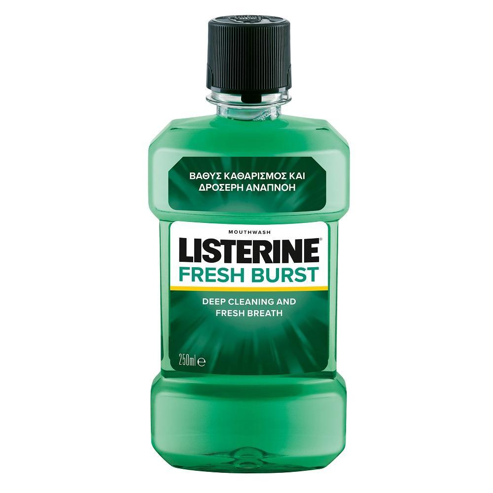 Listerine Antiseptic Mouthwash Fresh Burst 250Ml Personal Care
