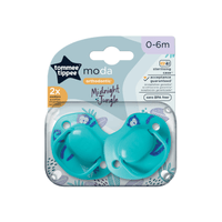 Tommee Tippee Moda Midnight Jungle Soothers 2 Pcs 0-6m / 333841