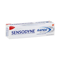 SENSODYNE Rapid Action Whitening Toothpaste SENSODYNE Rapid Action Whitening Toothpaste the 75 ml tube.