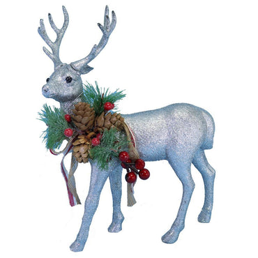 Glittery Christmas Foam Standing Gazelle.