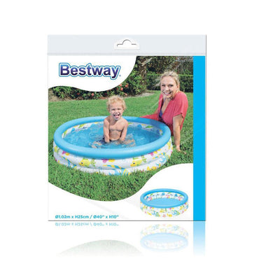 Bestway 51008- 1.02m x H25cm Coral Kids Pool.