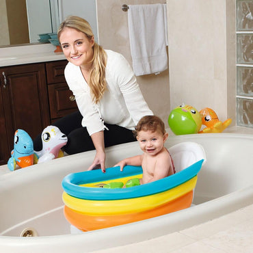 Bestway 51134 Inflatable Baby Shower Basin Bath Pools Tub For Multi-Colour Toys & Baby