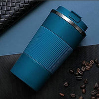 **(NET)**Stainless Steel Travel Coffee Mug Vacuum Insulated Reusable Coffee Tumbler Cup 510ml