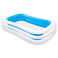 (NET) Intex 56483 Swim Center Inflatable Family Swimming Pool