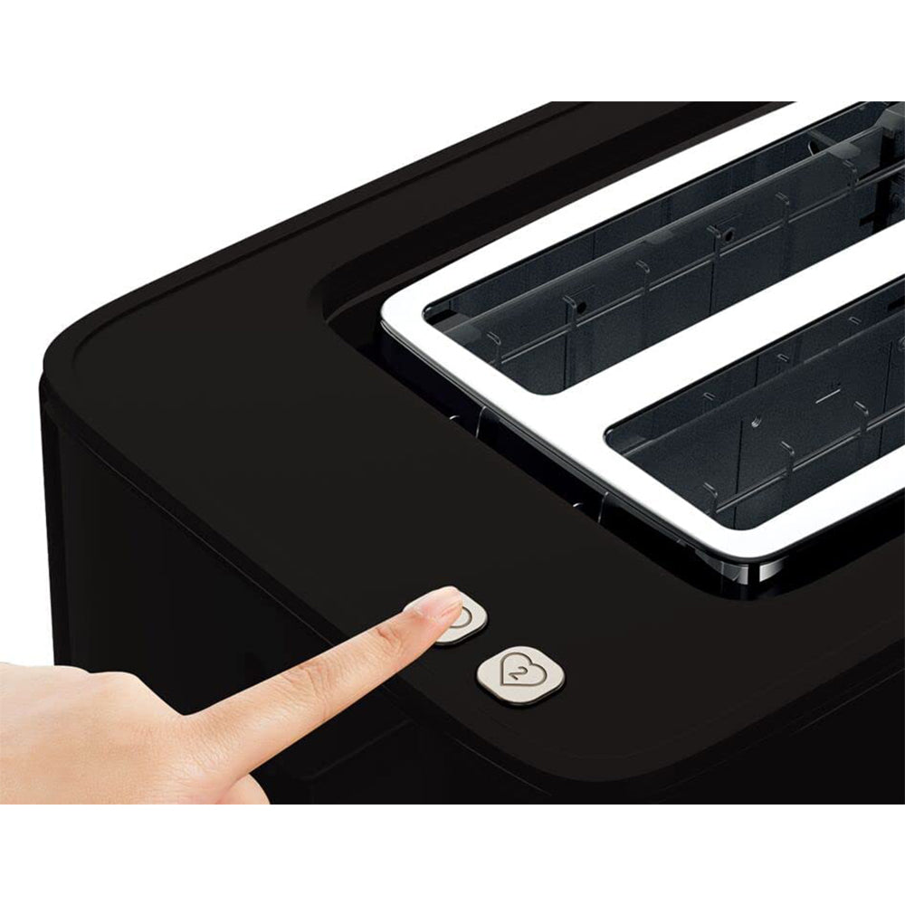 Tefal Smart’n Light 2 Slice Digital Toaster Black / TT640840