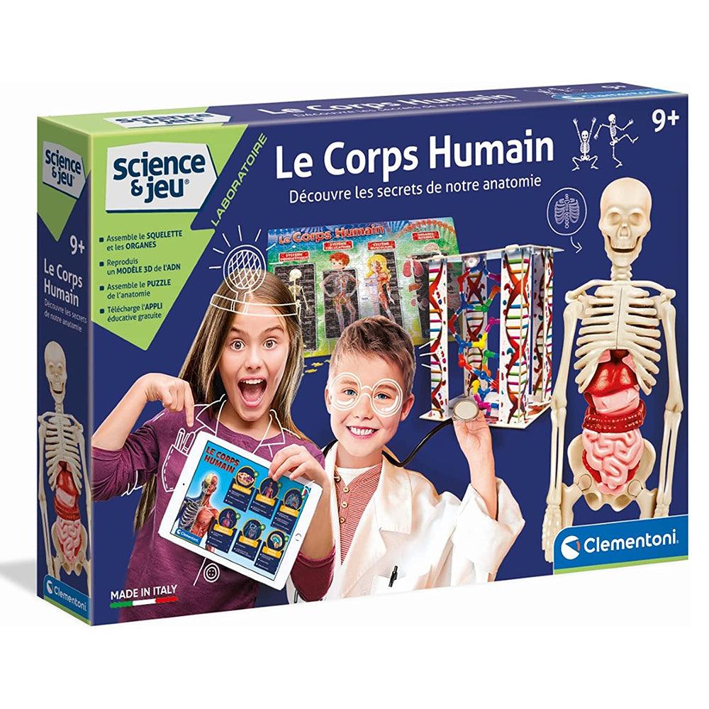 CLEMENTONI  The Human Body-Science Game - French - Karout Online -Karout Online Shopping In lebanon - Karout Express Delivery 