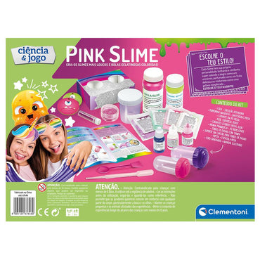 CLEMENTONI Slime Pink Lab  FR - Karout Online -Karout Online Shopping In lebanon - Karout Express Delivery 