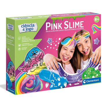 CLEMENTONI Slime Pink Lab  FR - Karout Online -Karout Online Shopping In lebanon - Karout Express Delivery 
