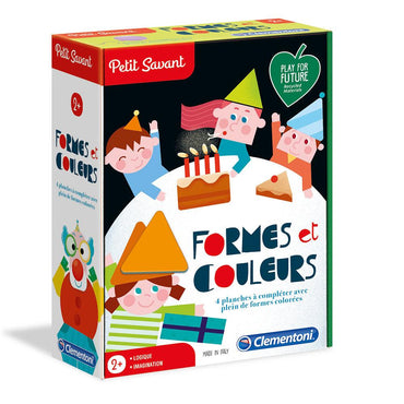 Clementoni  Shapes And Colors New - French - Karout Online -Karout Online Shopping In lebanon - Karout Express Delivery 