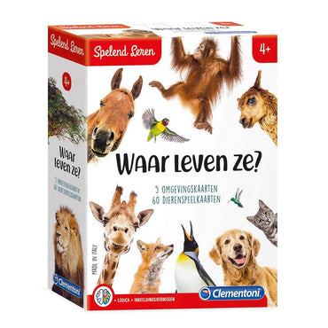 Clementoni New Where do they live French - Karout Online -Karout Online Shopping In lebanon - Karout Express Delivery 