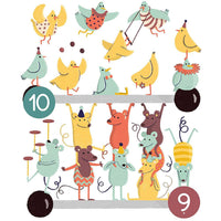 Clementoni Little Early Learning Countdown with Animals French - Karout Online -Karout Online Shopping In lebanon - Karout Express Delivery 