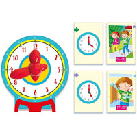 Clementoni What Time Is It - French - Karout Online -Karout Online Shopping In lebanon - Karout Express Delivery 