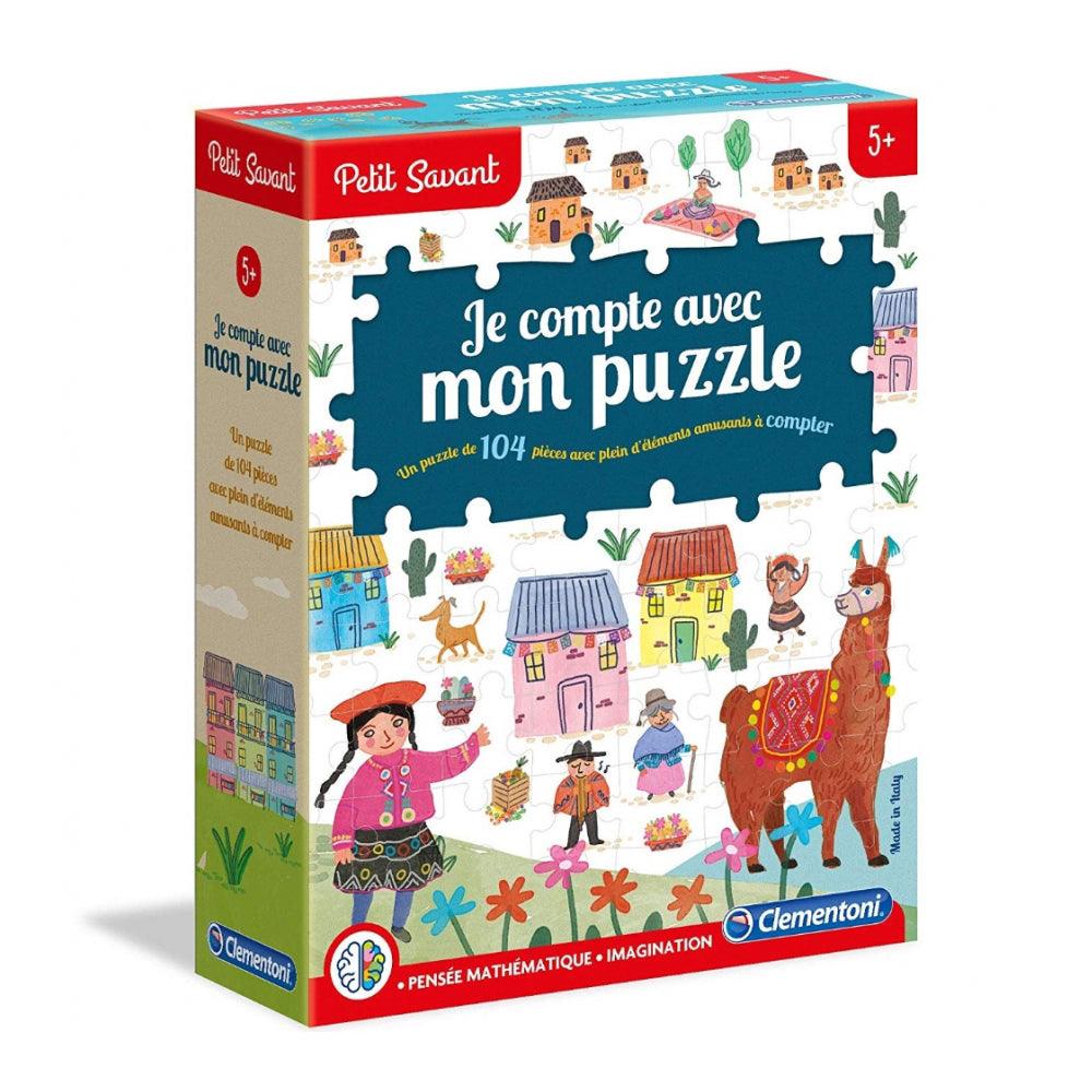 Clementoni Count Puzzle - French - Karout Online -Karout Online Shopping In lebanon - Karout Express Delivery 