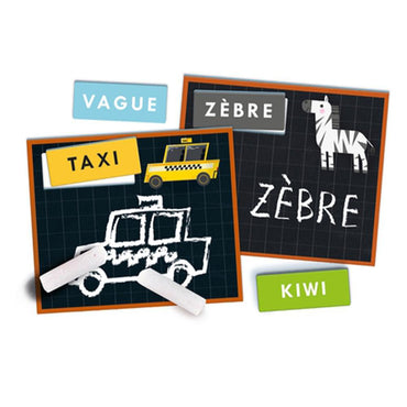 Clementoni Write with chalk - French - Karout Online -Karout Online Shopping In lebanon - Karout Express Delivery 