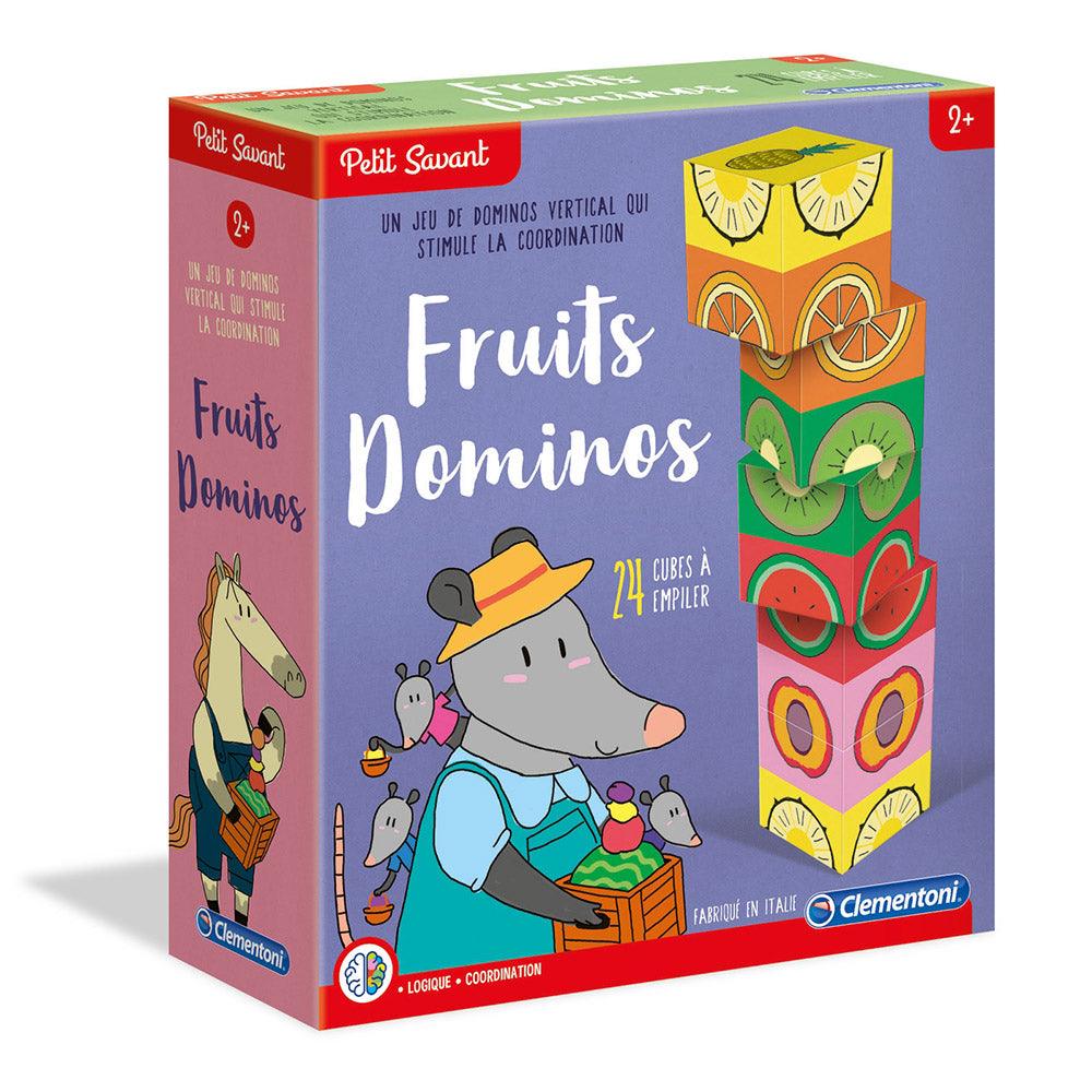 Clementoni Fruits Domino - French - Karout Online -Karout Online Shopping In lebanon - Karout Express Delivery 