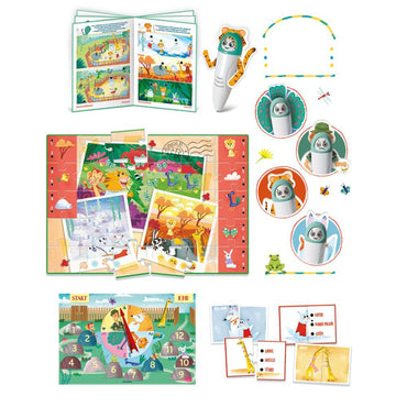 Clementoni Quiz Mission Animals - French - Karout Online -Karout Online Shopping In lebanon - Karout Express Delivery 