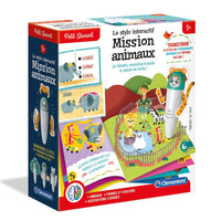 Clementoni Quiz Mission Animals - French - Karout Online -Karout Online Shopping In lebanon - Karout Express Delivery 