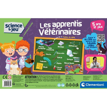 Clementoni Apprentice Veterinarians - French - Karout Online -Karout Online Shopping In lebanon - Karout Express Delivery 