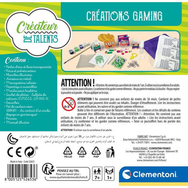 Clementoni Surprise Box Videogames - French - Karout Online -Karout Online Shopping In lebanon - Karout Express Delivery 
