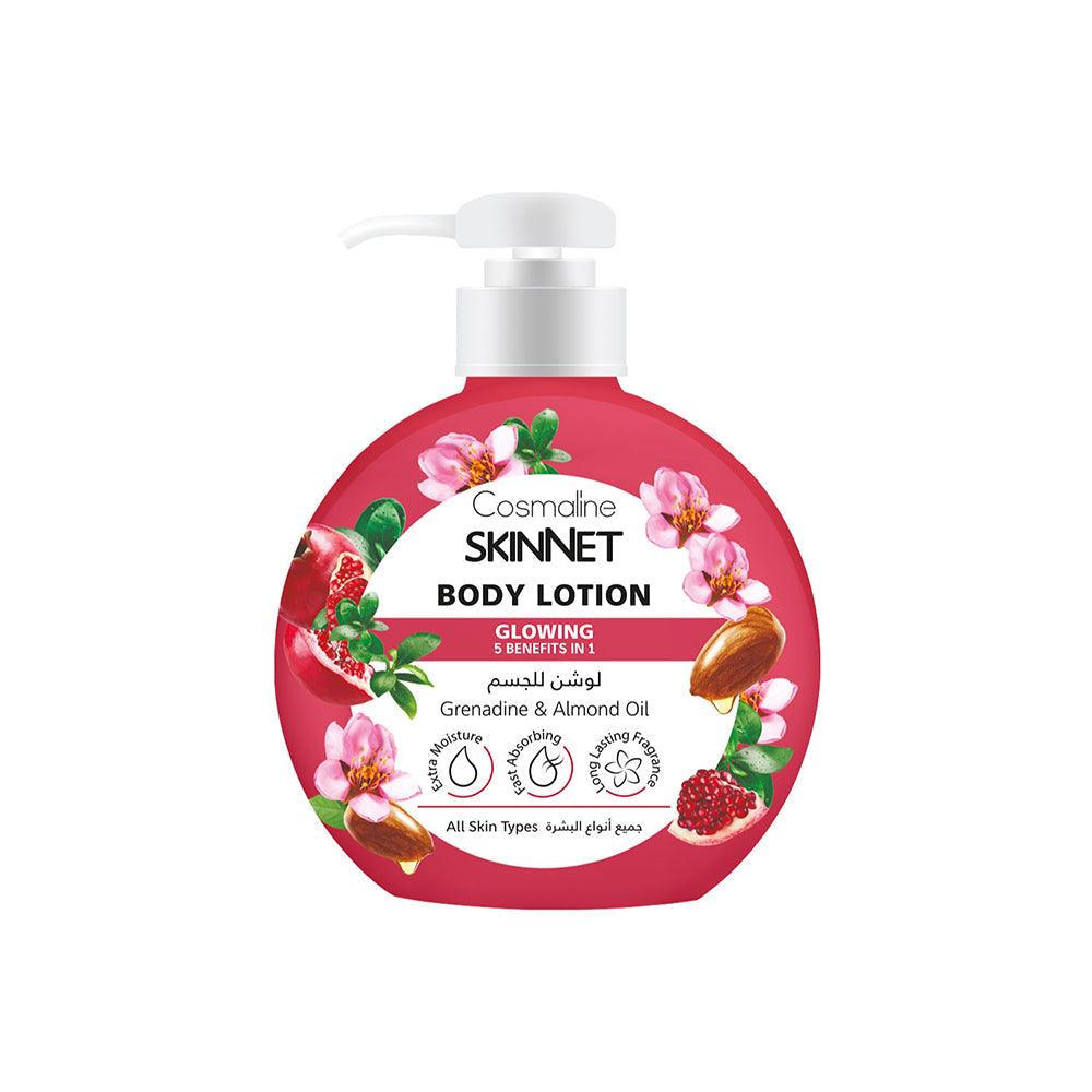 Cosmaline Skinnet Body Lotion Glowing 400ml / B0020013 - Karout Online -Karout Online Shopping In lebanon - Karout Express Delivery 