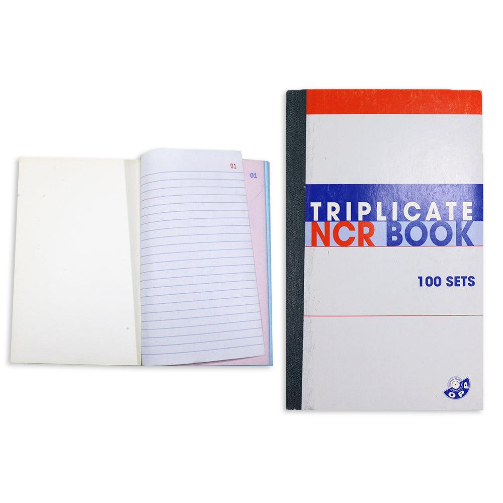 Opp Triplicate Book  Ncr 100 sets 21 x 13 cm - Karout Online -Karout Online Shopping In lebanon - Karout Express Delivery 