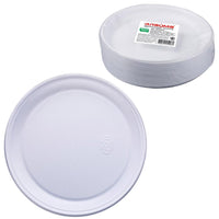 Big Plastic Plate 10 Inch (50 Pcs) Cleaning & Household