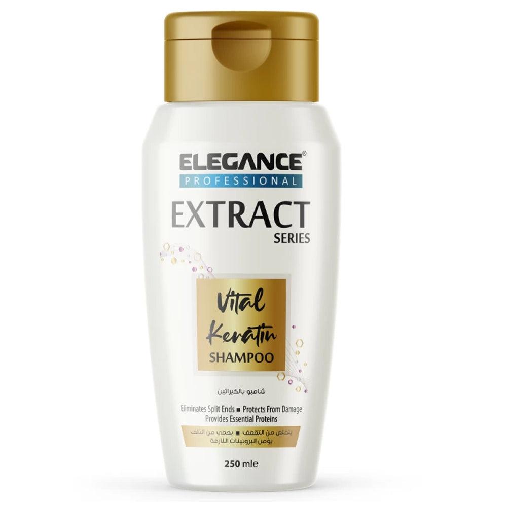 Elegance Extract Series Shampoo Keratin 250ml - Karout Online -Karout Online Shopping In lebanon - Karout Express Delivery 