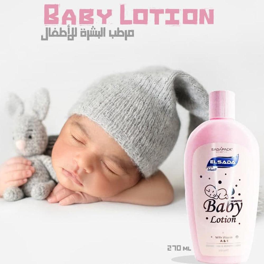 Elsada Baby Lotion 270 ml / Pink - Karout Online -Karout Online Shopping In lebanon - Karout Express Delivery 