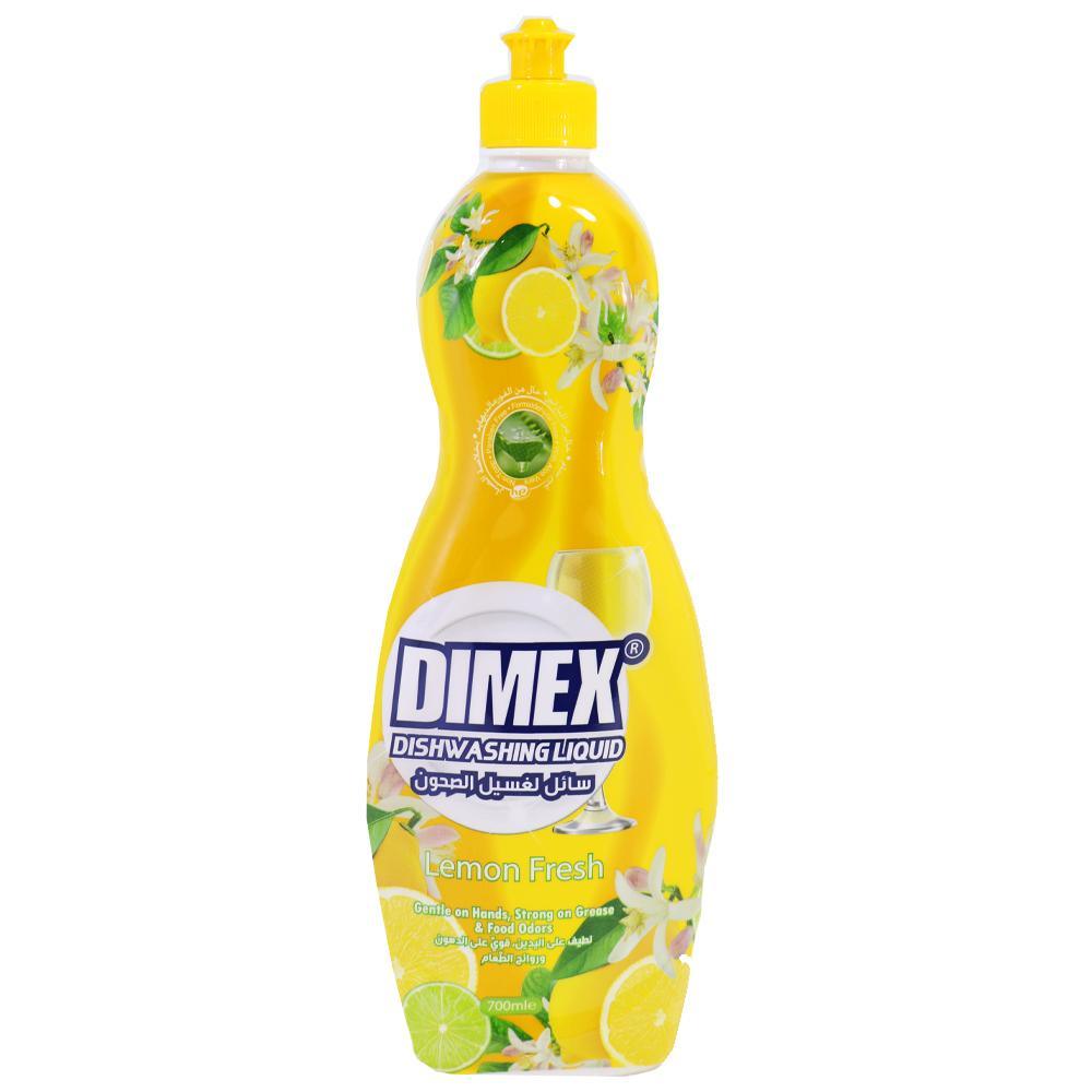 Dimex Dish Washing Liquid Lemon Fresh 700 ml.