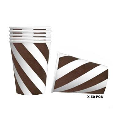 Sadapack Cardboard Cups 9Oz / 50 Pcs Home & Kitchen