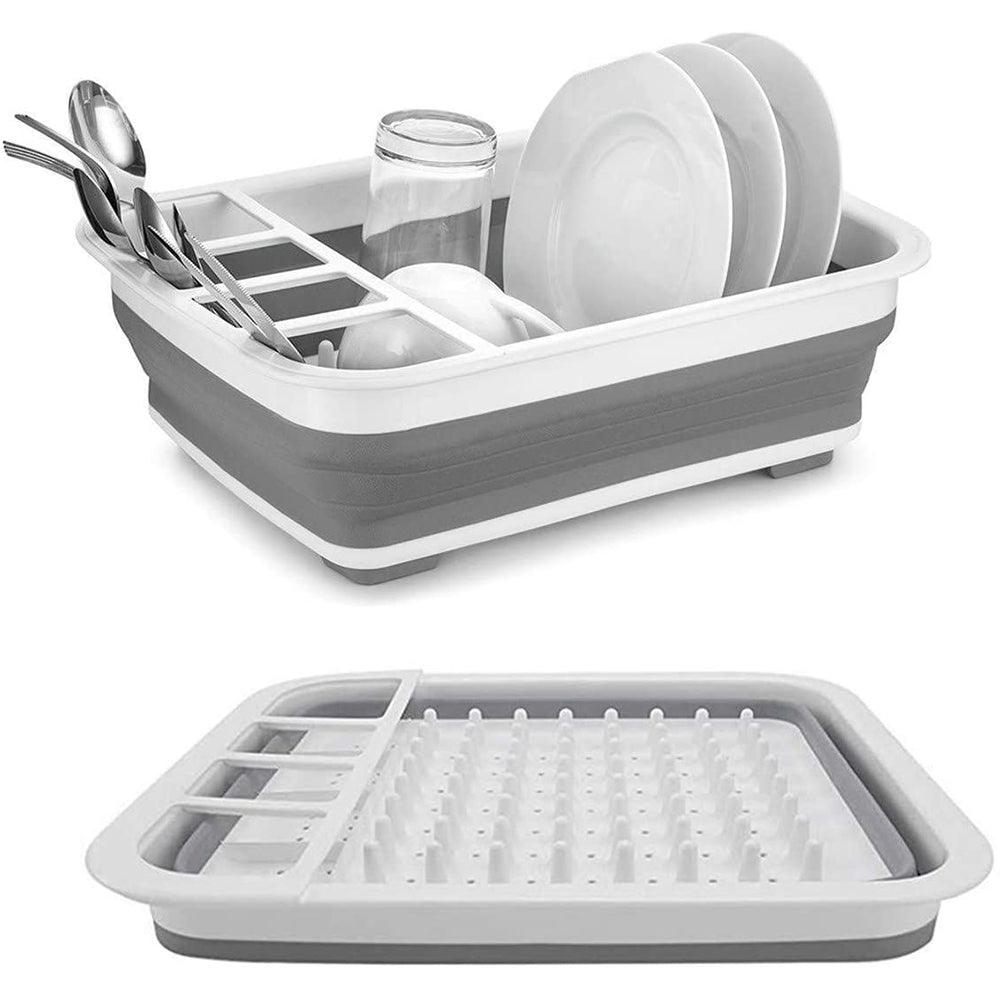 Multifunctional Foldable Dish Rack / KC-104 - Karout Online -Karout Online Shopping In lebanon - Karout Express Delivery 