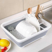 Multifunctional Foldable Dish Rack / KC-104 - Karout Online -Karout Online Shopping In lebanon - Karout Express Delivery 