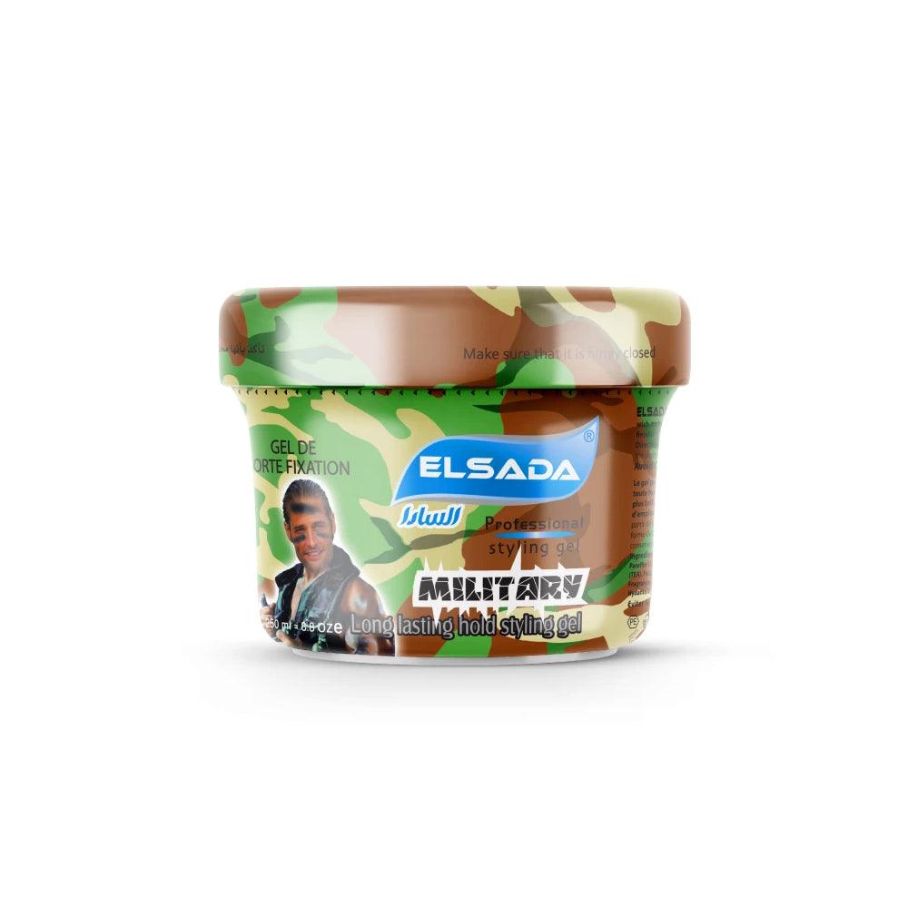 Elsada Professional Hair Styling Gel / Military 250 ml - Karout Online -Karout Online Shopping In lebanon - Karout Express Delivery 